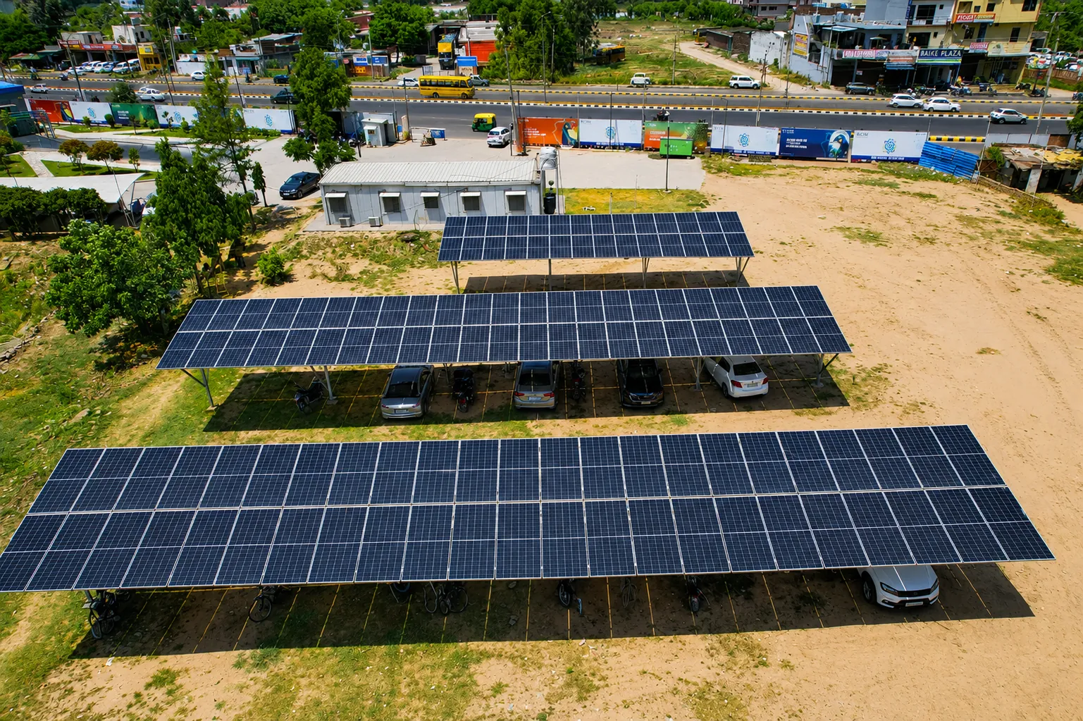 Solar carport · Kharar